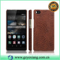 crocodile leather case for huawei p8 lite wholesale price mobile phone cover
